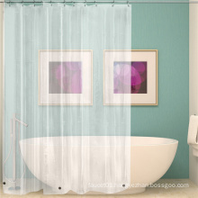 Amazon Hot Sell Wholesale Eco-friendly Heavy Duty Waterproof PEVA Shower Curtain clear/white/frost